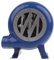 Ventilador para barbacoa, 150/120/80 W, mini soplador de forja con canal, portátil y manual para barbacoa de campamento, soplador de aire