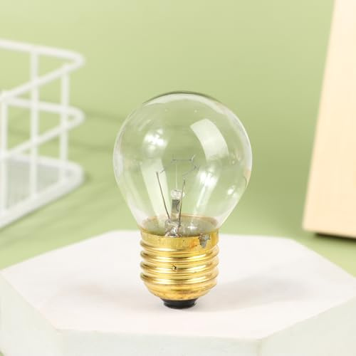 HugMiu 1Pc 230V E27 300 Degrés Résistant À Haute Température Micro-ondes Four Ampoule Cuisinière Éclairage Ampoule 40W 60W Or Lampe Tête Filament Ampoule