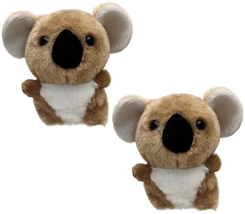 Porte-clés Koala,Porte-clés Koala | 2 pièces pendentif Koala drôle - Porte-clés en peluche mignon de drôle, porte-clés en peluche de en peluche unique pour sac à dos