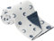 Bearmoss Babydecke Baumwolle Baby Decken Neugeborenen,Weiche Krabbeldecke für Kinder,Musselin Schlafdecken für Kleinkinder Mädchen Junge 75x100cm(BlaueMond)