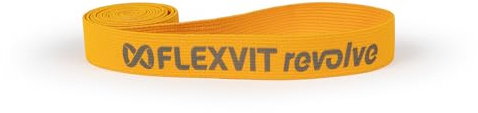 FLEXVIT Revolve - Superband für Kraft, Core und Mobility | Powerband für zuhause, Büro, Fitnessstudio & Outdoor | Fitnessband waschbar, robust & reißfest | Made in Germany | 5 Widerstandsstufen