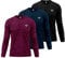 TORO ACTIVA Mens Pack of 3 T Shirt Light Weight Quick Dry Soft Moisture Wicking Active Athletic Plain Full Sleeve Shirts Workout Top