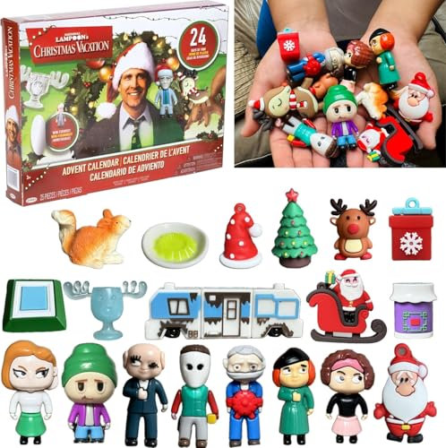 Weihnachtlicher Adventskalender: Weihnachtsurlaub-Adventskalender, nationaler Adventskalender, Weihnachts-Countdown-Kalender, Geschenk