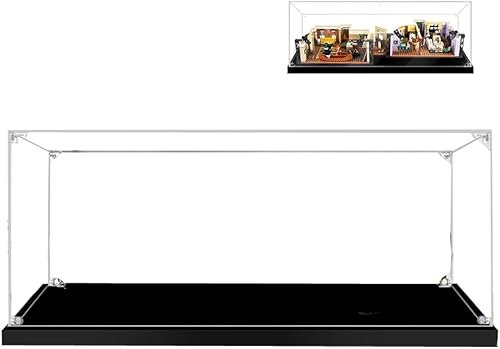 Vitrine Schaukasten Für Lego 10292 The Friends Apartments Display Case Acryl Schaukasten für Lego 10292 (Nicht Enthalten Building Modell) (2MM)