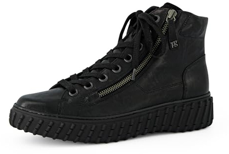 Paul Green Damen Sneaker Mid-Top 5446-020 Weite XX-Schmal Reißverschluss