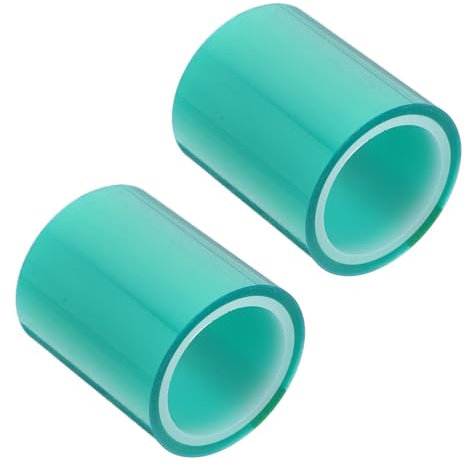 HORIALENCE PET Harzband, 2 Rollen Grün mit Klarer Oberfläche