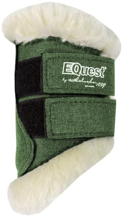 EQuest Softgamasche speziell für Shetty, 2er Set (Bottle Green, Mini-Shetty)