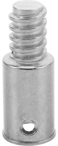 UTHCLO Broom Thread Head Adapter Cleaning Tool Repair Parts Office Cleaning Tool Mop Handle Replacement Threaded Mop End Broom Tips Silver