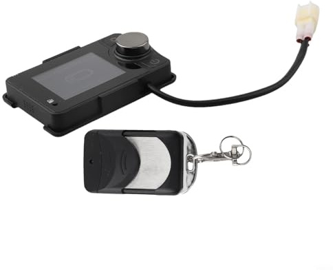 Emiif 12V/24V Bluetooth-Steuerung für Diesel-Standheizung, LCD-Schalter mit Fernbedienung für Smart-Thermostat