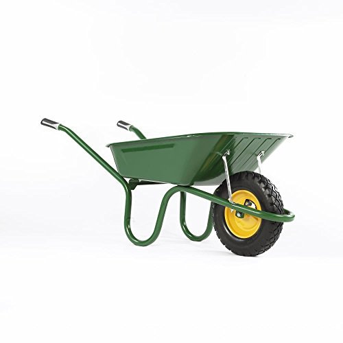 Haemmerlin 1041 Original Wheelbarrow with Puncture Free Tyre Green 90L