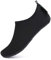 SAGUARO Aquaschuhe Herren Badeschuhe Damen Schnell Trocken Wasserschuhe Schwarz Gr.44/45