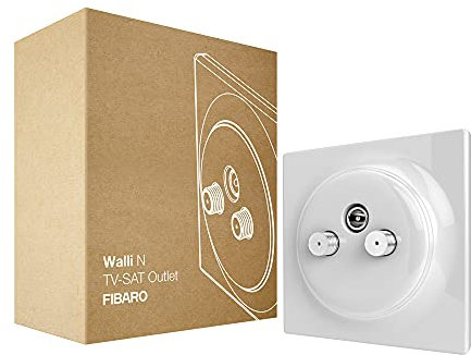 FIBARO Walli N TV-SAT-Wanddose, FGWTFEU-021