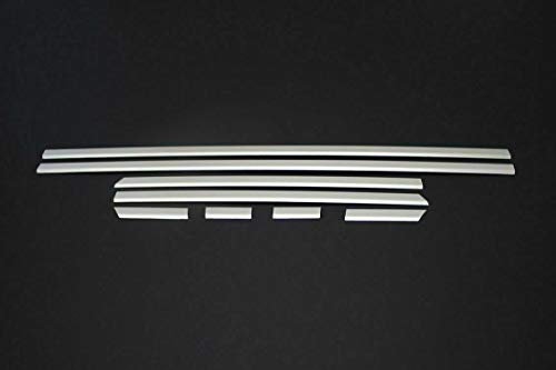 mne parts Passat B8 2014 Limo Variant Seitenleiste Türleisten 8tlg Edelstahl Chrom