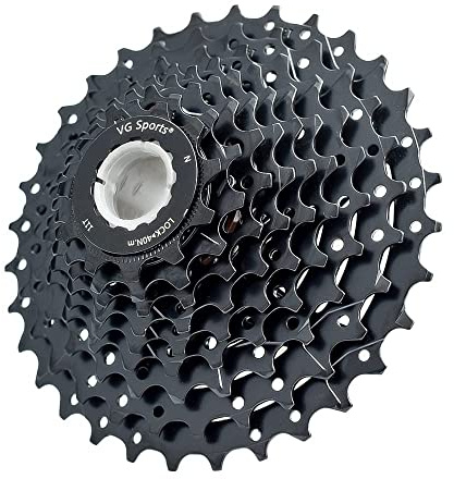 VG SPORTS 9 Speed Cassette 11-25T/11-32T/11-36T/11-40T Bicycle Cassette Fit for Mountain Bike/Road Bike Cassette Compatible with Shimano Sram