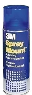 Colla spray 3M 400ml MOUNT Removibile (flacone blu)