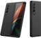 Olycism Handyhülle kompatibel mit Samsung Galaxy Z Fold 4 5G, ultradünne strapazierfähige Schutzhülle für Galaxy Z Fold 4 Stoßdämpfung Kratzfest rutschfest verdickt schwarz