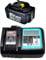 GOLEMON® 18V 5.0Ah BL1850B Battery and Charger DC18RC compatible with Makita Batteries BL1860 BL1850 BL1840 BL1830 BL1815 for Makita 18 Volt LXT Battery with LED Indicator