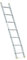 StablePro Stehleiter Leitern, 7 Stufen, Aluminium, leicht und langlebig, maximale Arbeitshöhe 2,95 m, 5 Jahre Garantie, maximale Belastung 150 kg, Hostrom