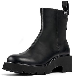 Camper Milah K400725, Stivale alla caviglia Donna, Nero 001, 41 EU