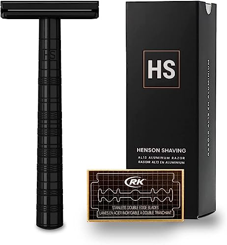 Henson Shaving 2.0 Jet Black Medium Classic Razor
