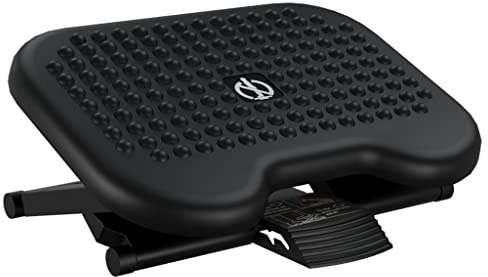 vidaXL Footrest Black 46x34.5x11 cm