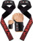 ASIPRO Handgelenk Bandagen Gym 45cm Profi Wrist Wraps Handgelenkbandagen für Calisthenics, Bodybuilding & Krafttraining Fitness Handgelenkschutz Sportbandage Handgelenk Paar 2 (Schwarz-X)