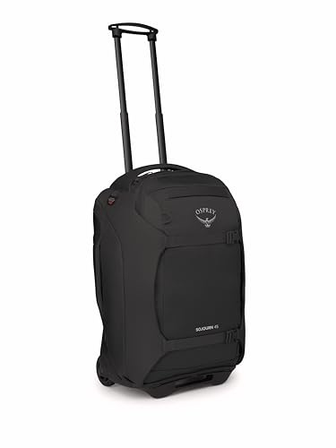 Osprey Sojourn - Borsa da viaggio con ruote, 80 l, Nero, 22/45L, Sojourn - Zaino da viaggio con ruote