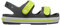 Crocs Crocband Cruiser Sandal T, Sandali Unisex - Bambini e Ragazzi, Slate Grey Acidity, 27/28 EU