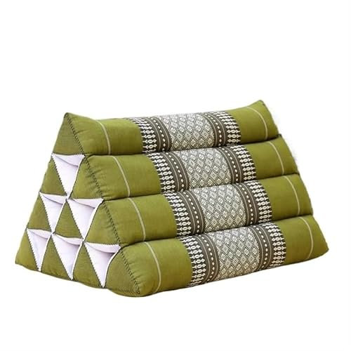 TRgqify-KM Cuscino Triangolare Tailandese 50x30x30 cm Comodo Schienale for TV o Lettura Cuscino Inclinato for Rilassarsi all'Interno o all'Esterno (Color : E, Size : 50X30X30cm)