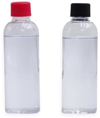 Crafts&Co® Epoxidharz Set mit 2 Komponenten | Resin Harz Gießen Set | für DIY Hobby Crafts & Kunstprojekte | 2x150ml