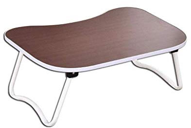 Genérico Escritorio,Mesa de Ordenador Minimalista Negra, Mesa para portátil, Cama Plegable, Mesa pequeña, Mesa de Trabajo, Mesa de Comedor