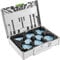 Festool Schleifmittel-Systainer³ SYS-STF D90/V93 GR-Set Granat