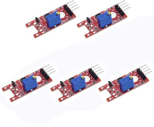 Modulo sensore ad effetto Hall, 5 pezzi KY-024 modulo sensore magnetico lineare effetto Hall, interruttore Hall magnetico lineare per Arduino
