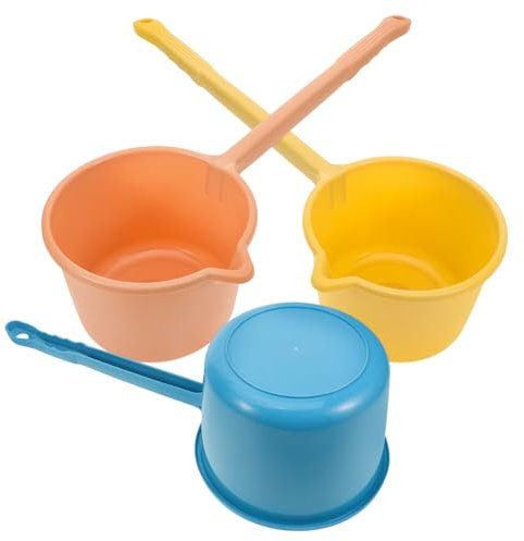 WATIIFUFU 3pezzi Cucchiaio Da Bagno Con Manico Ergonomico Paletta Multifunzionale Per Casa e Giardino