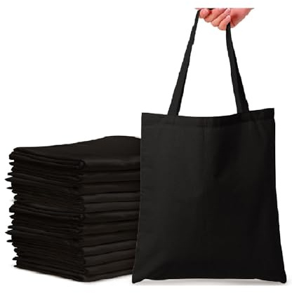 Top Urban Tote Bag Plain Natural Cotton Bag Ideal for Shopping Printing and Decoration Lightweight Reusable Canvas Fabric Bags for DIY, Advertising, Promotion, Gifts