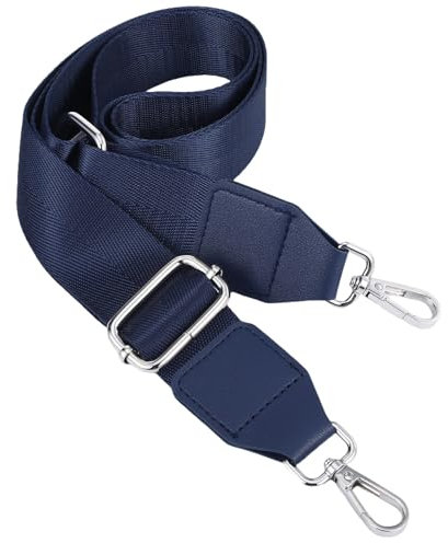 ODDerZZii 3.8cm Breite Taschengurte zum Wechseln, Verstellbarer Taschengurt Marineblau, Schultergurt für Taschen, Gurt Schultergurt für Crossbody Canvas Tasche Handtasche Umhängetaschen Strap