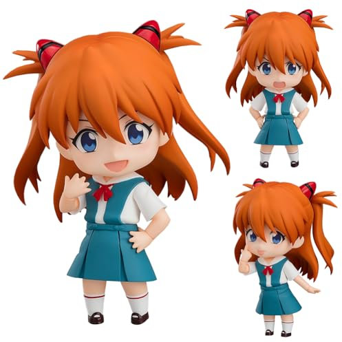 Anime Figuren Asuka Langley Soryu Figur Anime Whisper of Flower Figurine PVC Statue Modell Desktop Dekoration Sammlung Geschenk 10cm