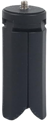 Treppiede per fotocamera pieghevole, treppiede leggero per fotocamera, treppiede portatile per fotocamera, design pieghevole e compatto, installazione rapida, nero, bianco 8,2 x 3 x 3 cm per