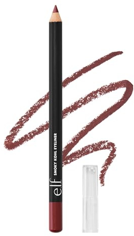 e.l.f. Smoky Kohl Eyeliner, hochpigmentierter Kajal für langanhaltende, intensive Make-up-Looks, vegan und tierversuchsfrei, Berry Necessary