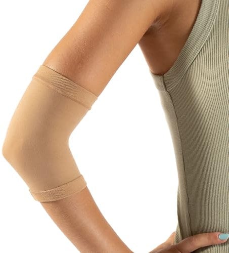 CALZITALY 1 oder 2 Paar Picc Line Cover Arm Sleeve, Herren und Damen Armbandage für Picc, Blutzuckermessgerät, Katheters oder Glukosemessgerät 70 DEN (1 Stück Hautfarbe, 3)