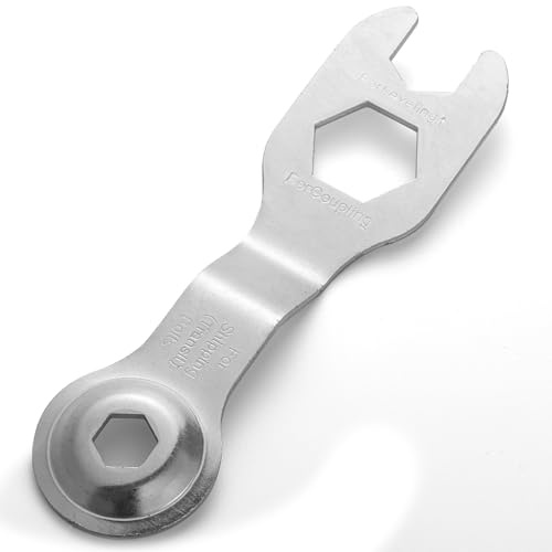 3W20018B Washing Machine Leg Adjustment Wrench, Open End Spanner Tool, Compatible with LG Electronics Washer and Dryer Appliance Repair, Replaces AP443799 1267466 AH3522783 EA3522783 PS3522783, 1PC
