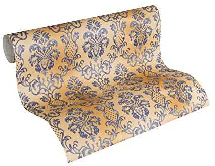 A.S. Creation 335454 Hermitage 10 Line Pattern Paper Wallpaper, Multi-Colour