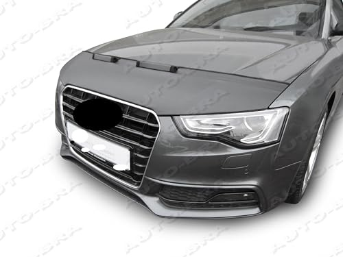 Auto-Bra AB3-00173 kompatibel mit Audi A5 Sportback Cabrio Coupe 2011-2016 Haubenbra Steinschlagschutz Tuning Bonnet Bra