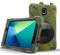 Funda para Samsung Galaxy Tab Active 2 2019 10.5 SMT390T395, función atril con rotación de 360 grados, híbrido de 3 capas, resistente a los golpes, correa de mano y correa de hombro diseño para