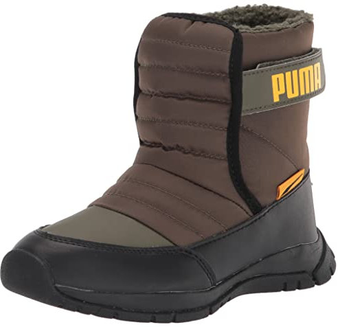 PUMA Unisex Kinder Nieve Boot WTR Ac Ps Sneaker, grün, 2.5 UK