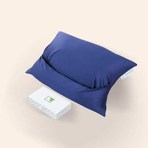 mySheepi Kopfkissenbezug aus ägyptischer Baumwolle, Kissenbezug Seitenschläferkissen, Kissenhülle Nackenkissen, Ultra weiche und atmungsaktive Kissenbezüge für Nackenrolle Kissen, 80 x 40 cm