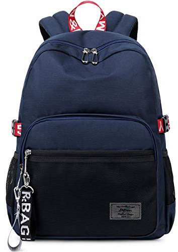 mygreen Schulrucksack Mädchen Schulranzen Jungen Schultasche mit Ergonomischem Design Rucksack Campus Rucksack Wasserdicht Tagesrucksäcke Damen