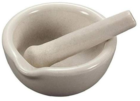 Mini Mortier Pilon en Porcelaine De Mélange Bol De Broyage Jeu D'outils pour Spice Grinder Crusher 60mm