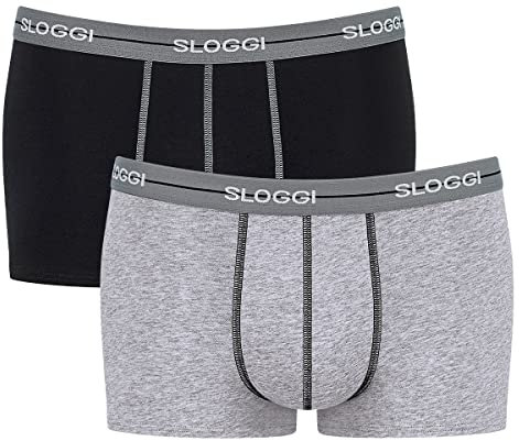 Sloggi Men Start Hipster C2p Box, Hipster Uomo, Grey Combination, 5