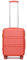 Kono Valise Cabine 55 cm Rigide Bagage à Main en ABS Valise de Voyage à 4 roulettes et Serrure TSA, Rose Corail